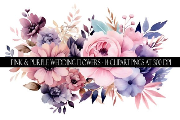 Download Pink and Purple Flower Clipart - Flower Collection