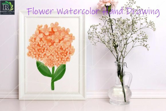 Download Orange Flower Bouquet Watercolor Clipart - Flower Collection