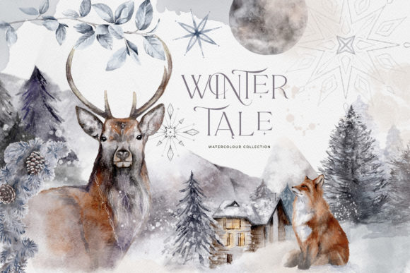 Download Winter Illustrations Clip Art Watercolor - Clip art watercolor Collection