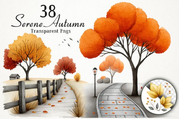 Download Serene Autumn Day Clipart - Day Collection