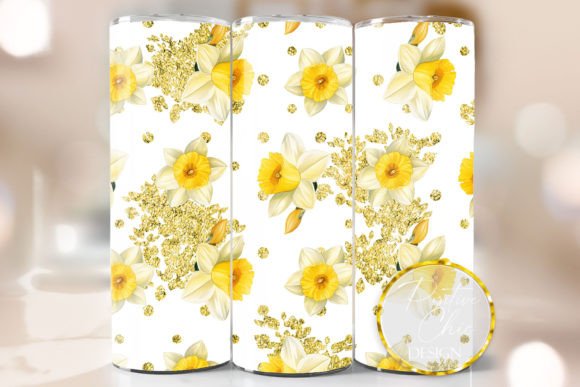 Download Daffodil Tumbler Wrap Spring Flowers PNG - Flower Collection