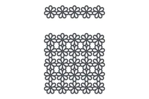 Download Flowers Cut out Square Background Border - Flower Collection