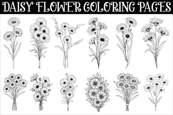 Download Daisy Flower Coloring Pages Featuring - Flower Collection