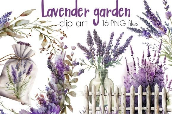Download Lavender Flowers Clipart - Flower Collection