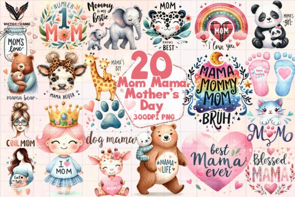 Download Mom Mama Mother's Day Clipart PNG - Day Collection