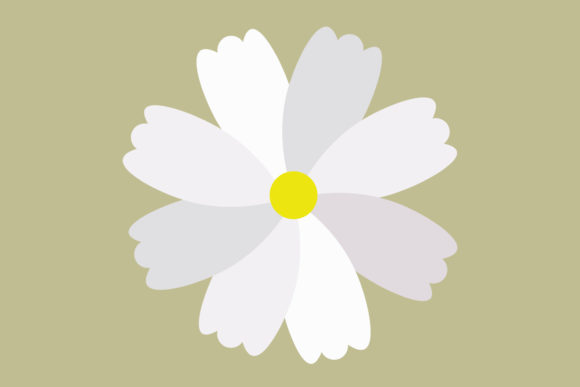 Download Vector Flower Graphics in Gray - Flower Collection