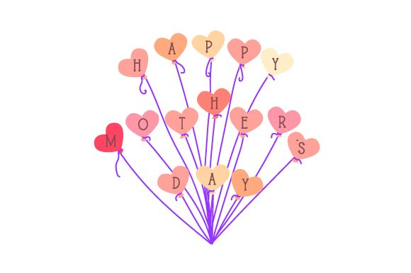 Download Happy Mother S Day Balloons - Day Collection