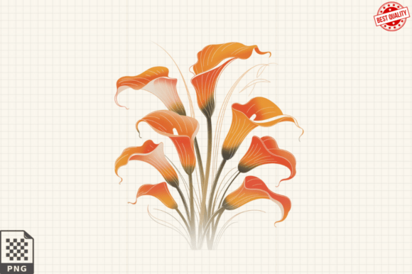 Download Watercolor Calla Lily Flower ClipArt's - Flower Collection