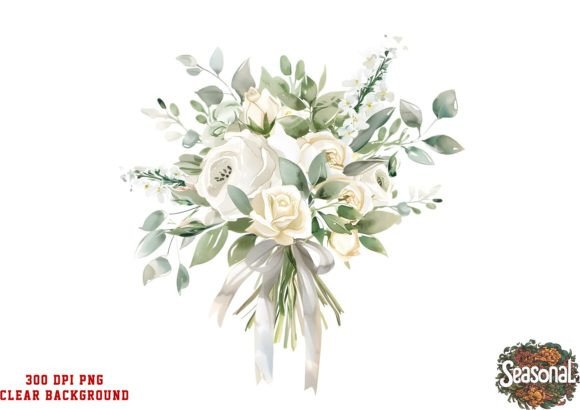 Download Watercolor Wedding Flower Bouquet PNG - Flower Collection
