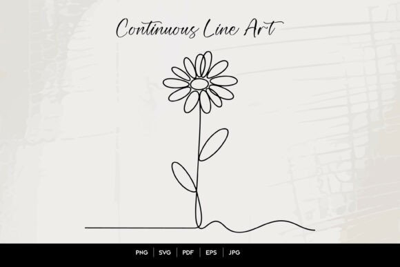Download Daisy Flower Line Art - Flower Collection