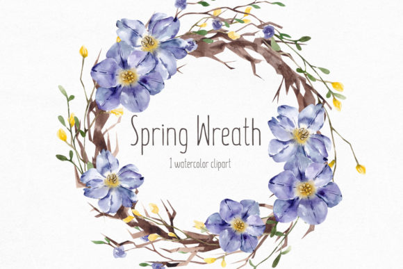 Download Flower Wreath Clipart - Flower Collection
