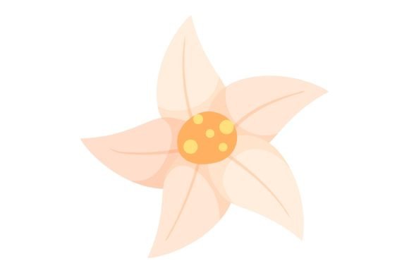 Download White Flower Decor Sticker Design - Flower Collection