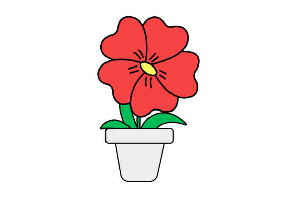 Download Pretty Potted Flowers - Flower Collection