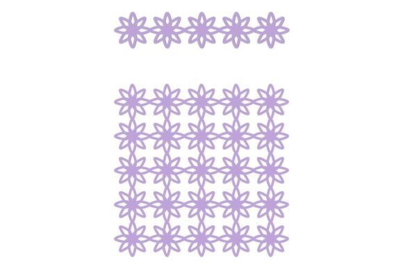 Download Flowers Cut out Lace Background Border - Flower Collection