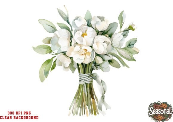 Download Watercolor Wedding Flower Bouquet - Flower Collection