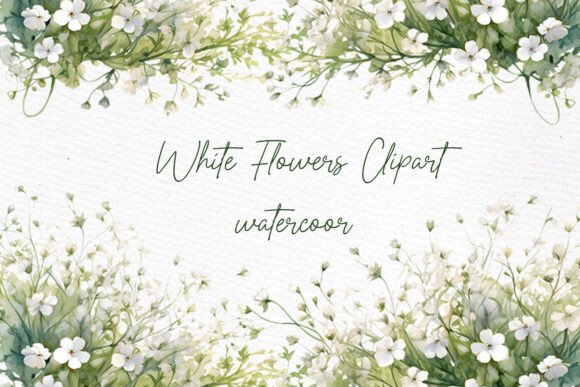 Download White Flowers Clipart White Wedding - Flower Collection