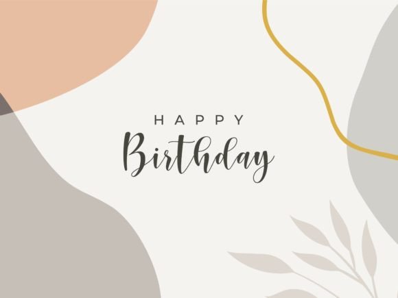 Download Greeting Card Birthday Design Soft Color - Day Collection