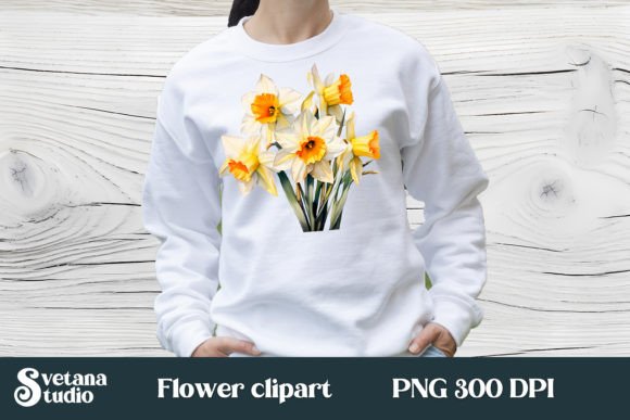 Download Flower Daffodils Clipart Design - Flower Collection