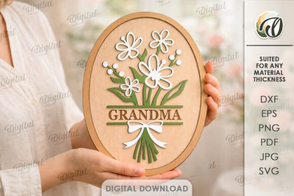 Download 3D Flower Decor Laser Cut - Flower Collection