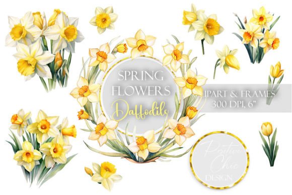 Download Daffodil Clipart Spring Flowers Clip Art - Flower Collection