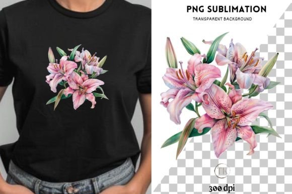 Download Lily PNG Digital Image, Flower Graphics - Digital Collection