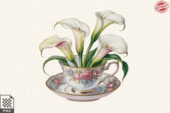 Download Watercolor Calla Lily Flower ClipArt's - Flower Collection