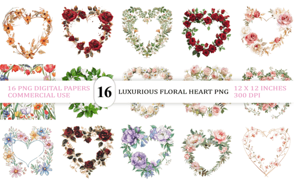 Download Dark Romantic Flower Frame Bundle - Premium Resources